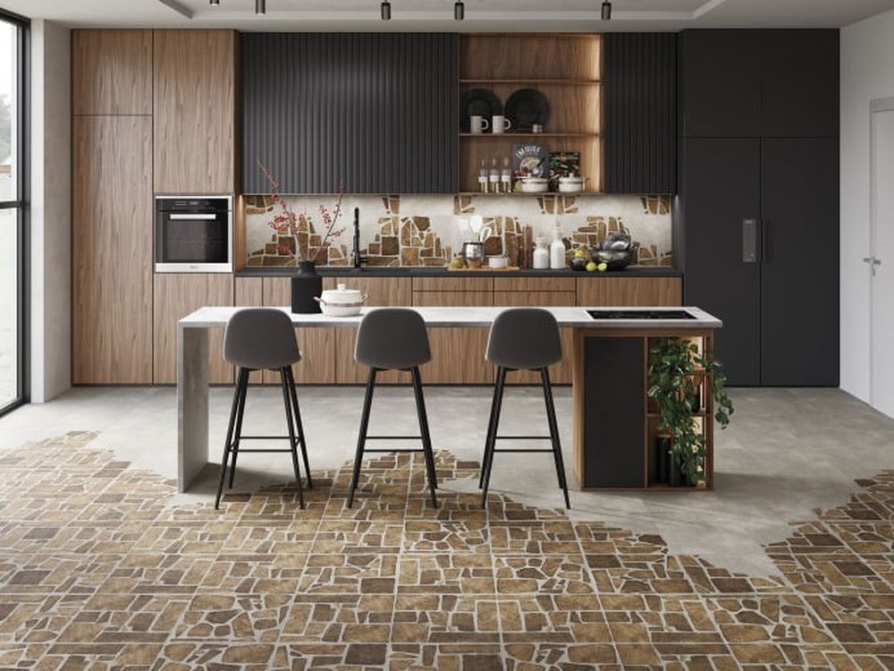 Изображение товара Керамогранит Cersanit Woodland серый 42x42 см