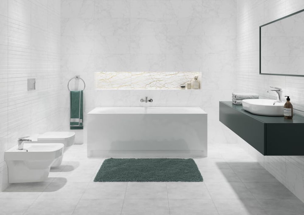 Изображение товара Керамогранит Cersanit Oriental белый 42x42 см для пола и стен 1,58 м²