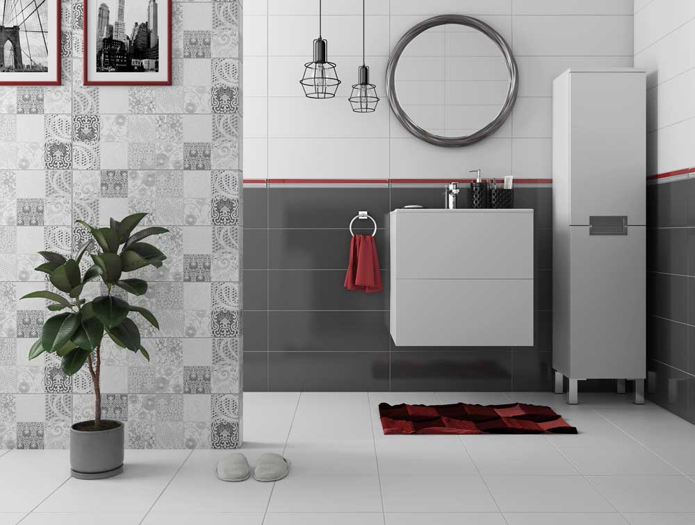 Изображение товара Бордюр Cersanit Metallic серебряный 1Х60 см металлический для плитки