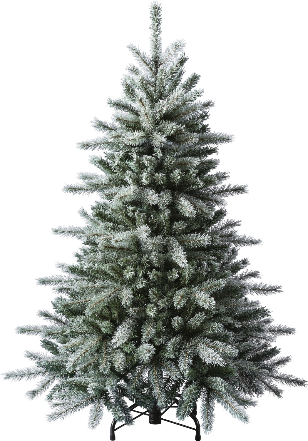 Изображение товара Искусственная новогодняя ель Haholmen заснеженная 120 см с натуральными ветками