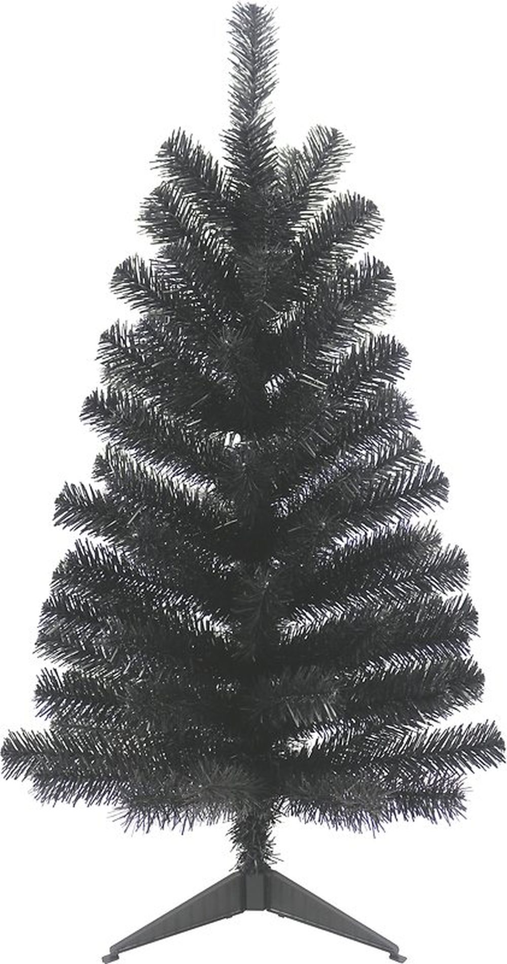 Изображение товара Искусственная новогодняя ель Dalarna черная 90 см - компактное украшение для интерьера