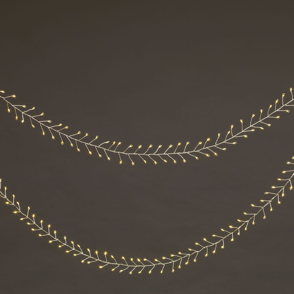 Изображение товара Гирлянда универсальная нить 720 LED белый 9 м для улицы и интерьера