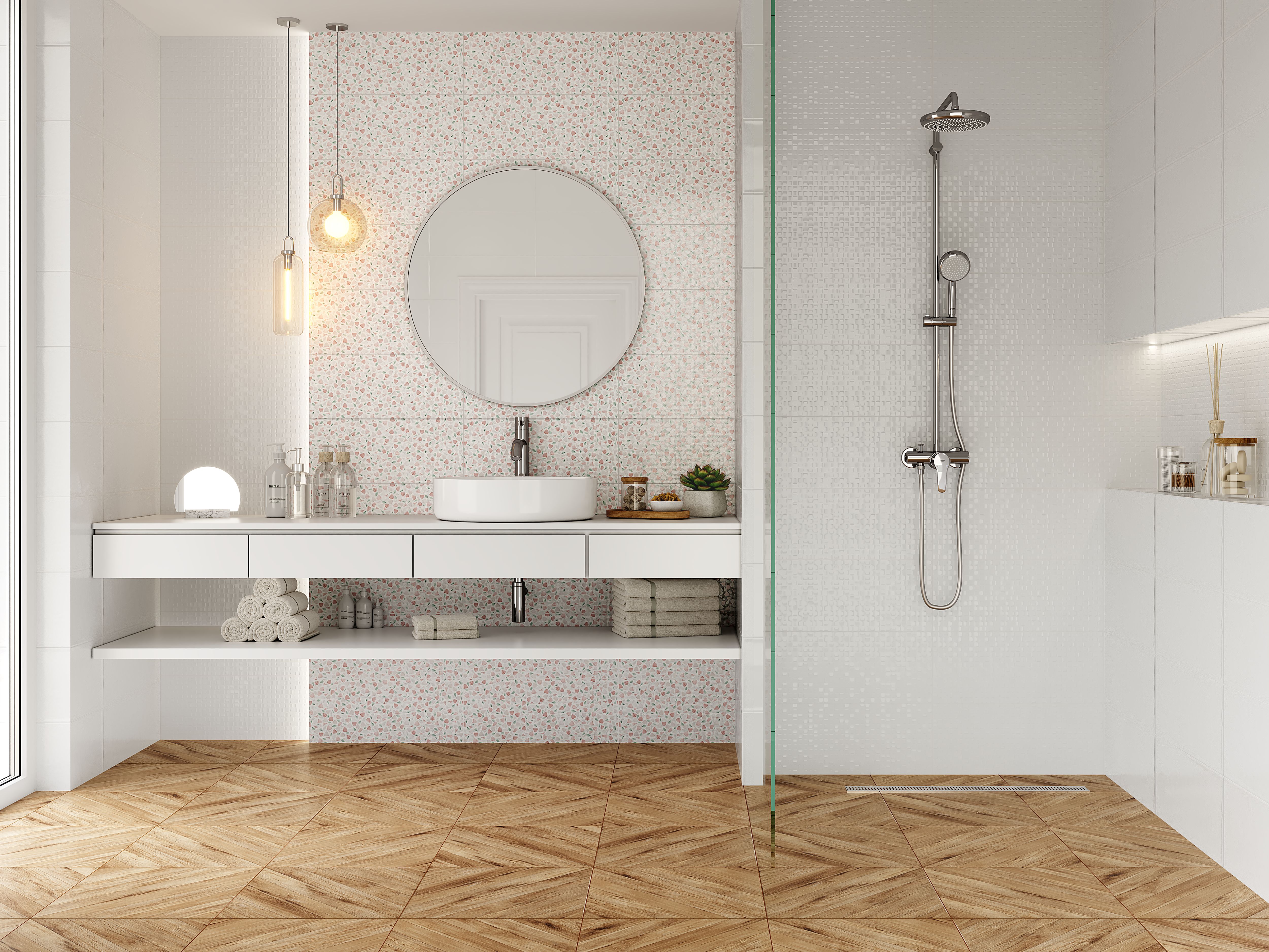 Распродажа остатков Gracia Ceramica Плитка Gracia Ceramica Sweety белая 25X60 см 1,2 м²