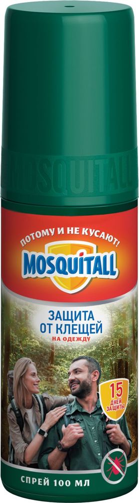 Изображение товара Спрей от клещей Mosquitall 100 мл