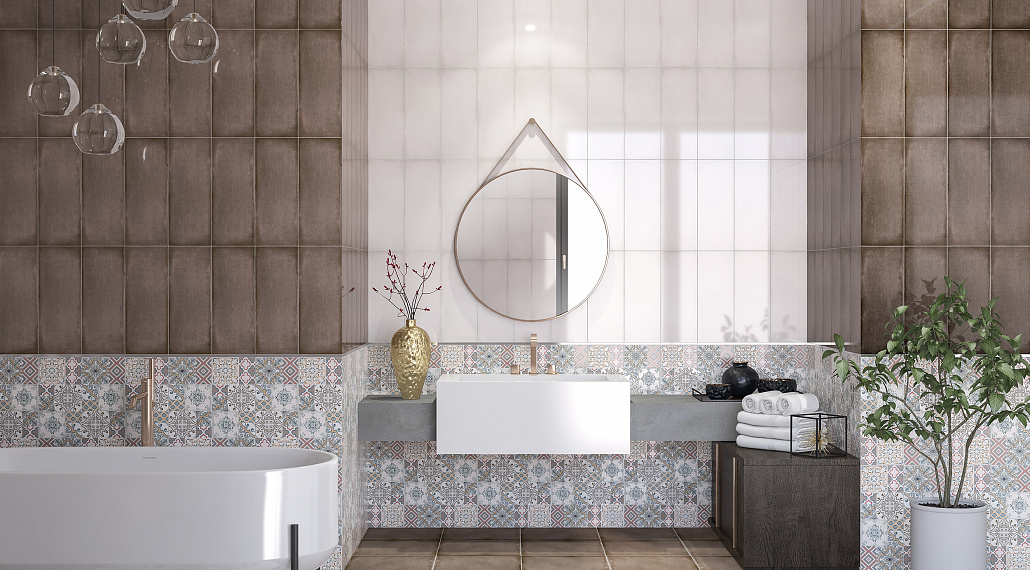 Изображение товара Напольная плитка Azori Eclipse Grey 42x42 см, керамика, имитация камня