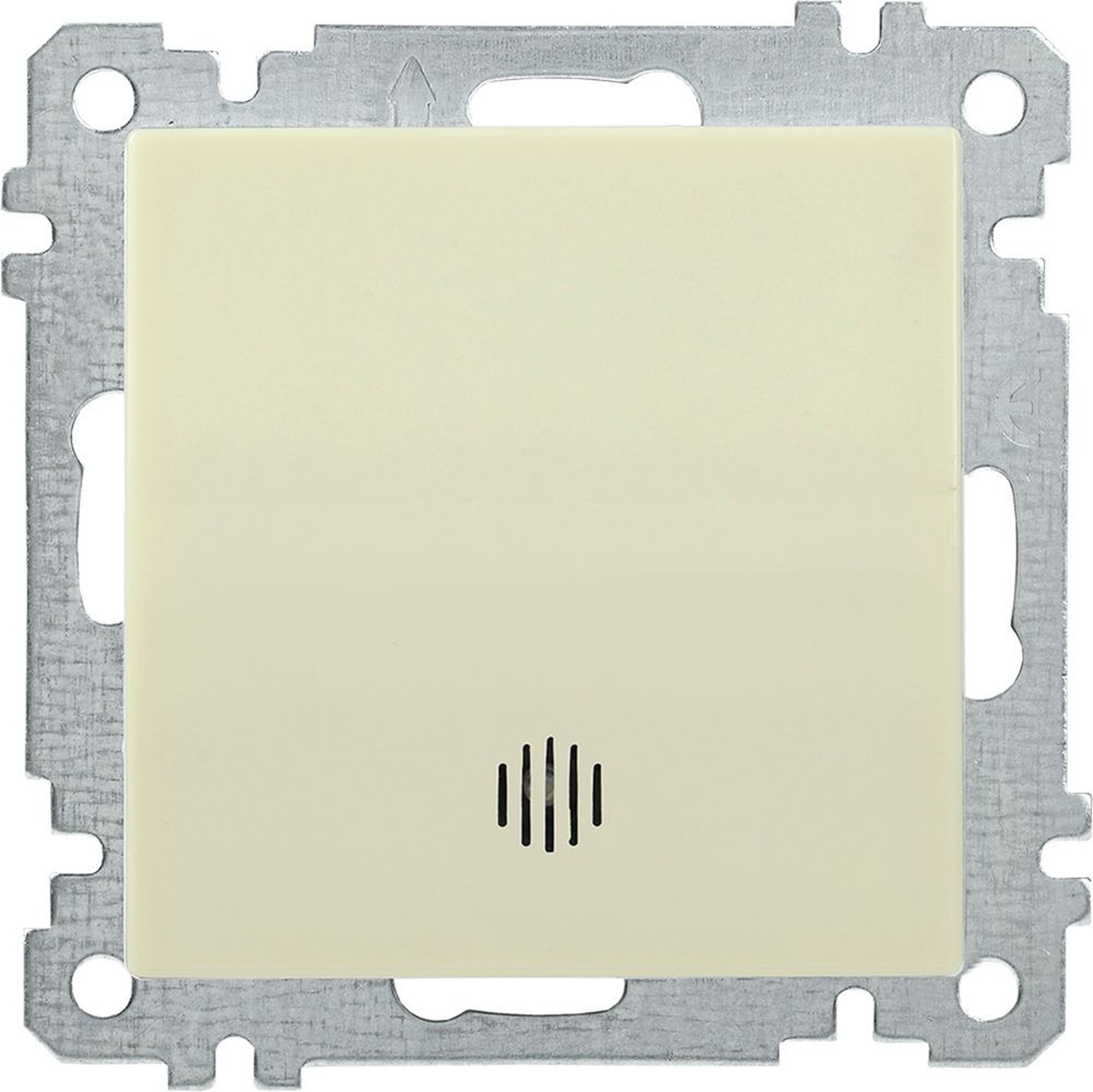 Изображение товара Выключатель IEK BOLERO ВС10-1-1-Б 1 клавиша с индикатором кремовый