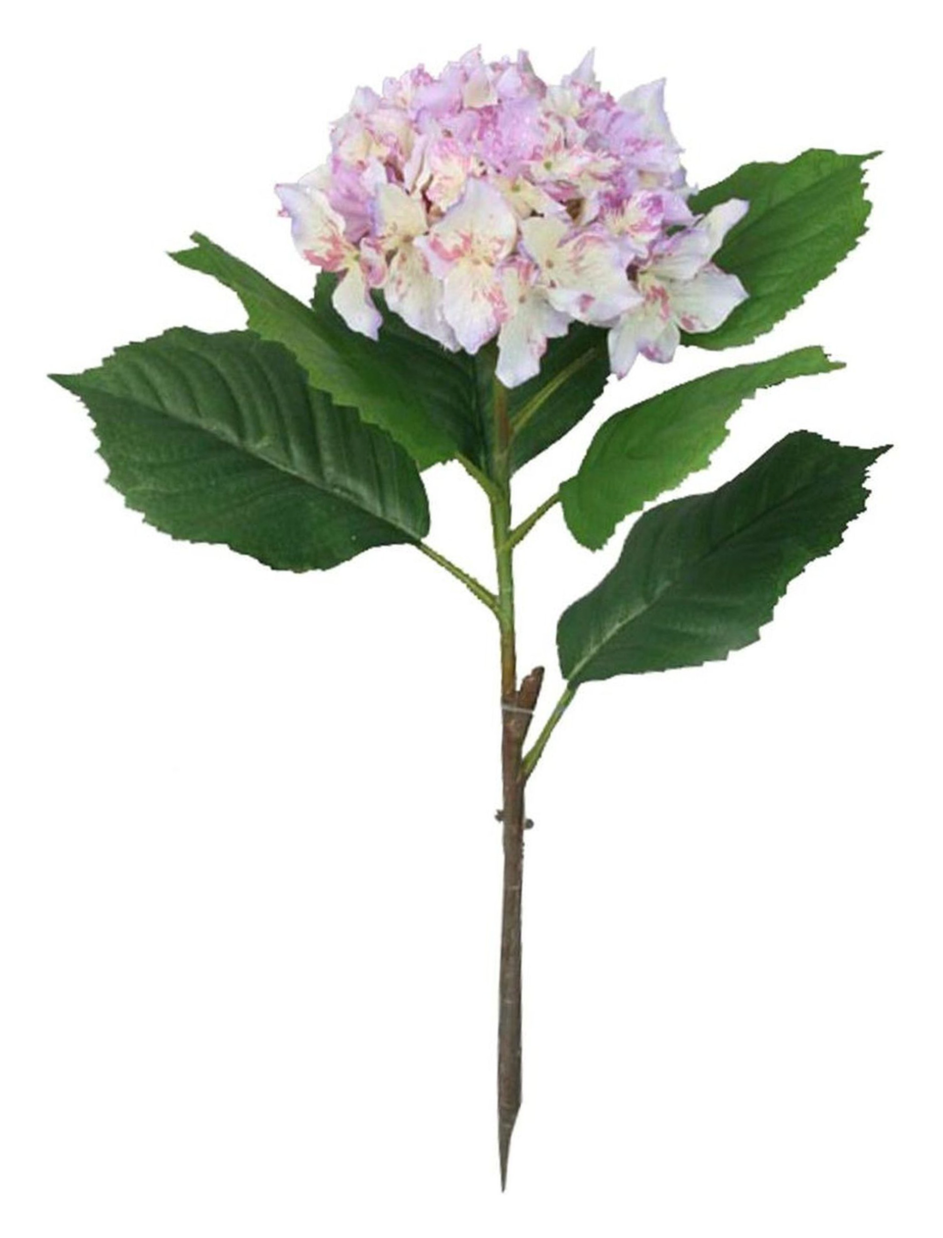 Изображение товара Искусственный цветок гортензия 50 см светло-фиолетовая декоративный элемент