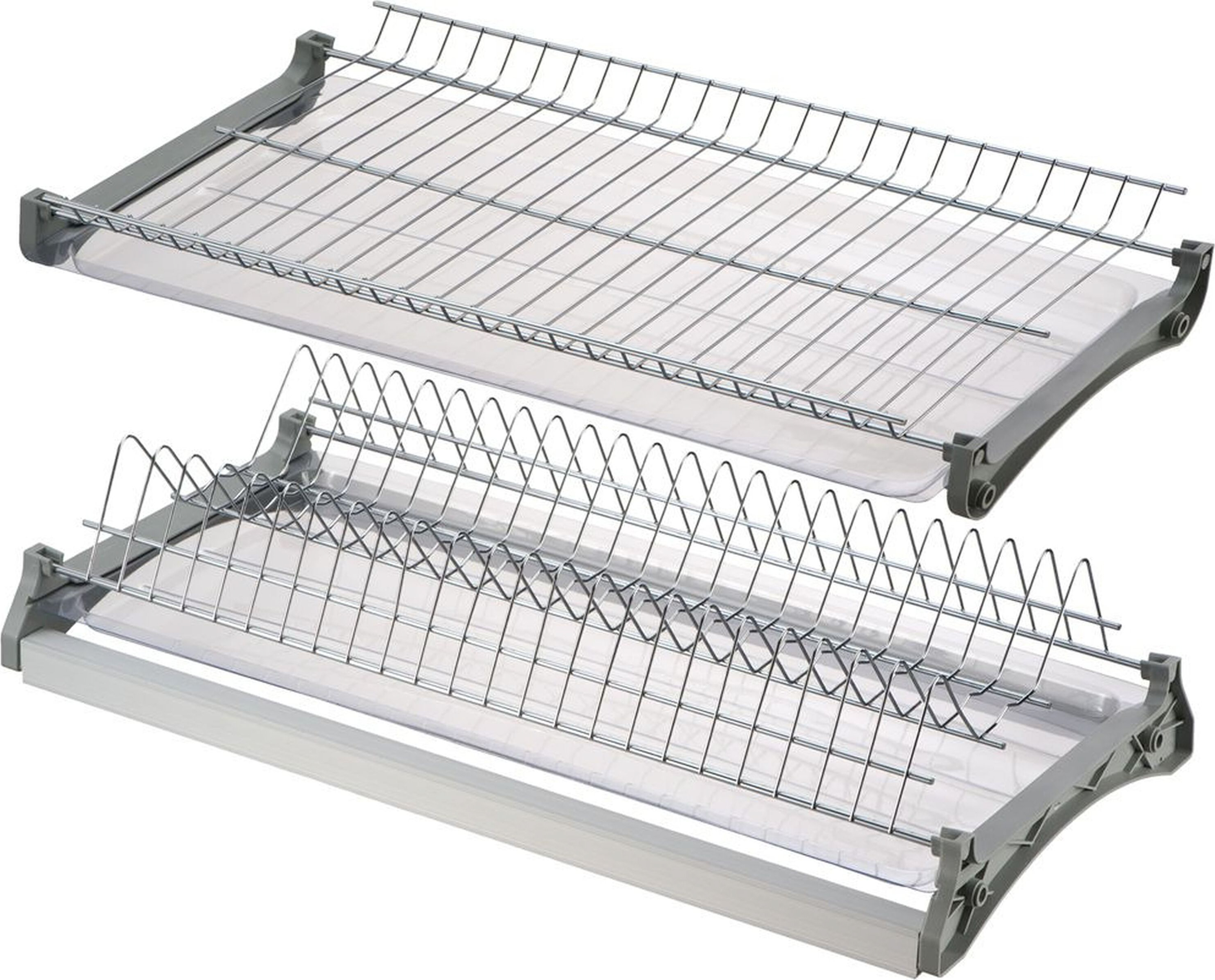 Изображение товара Встраиваемая сушилка для посуды Lemax prof 11x56,8 см алюминий хром