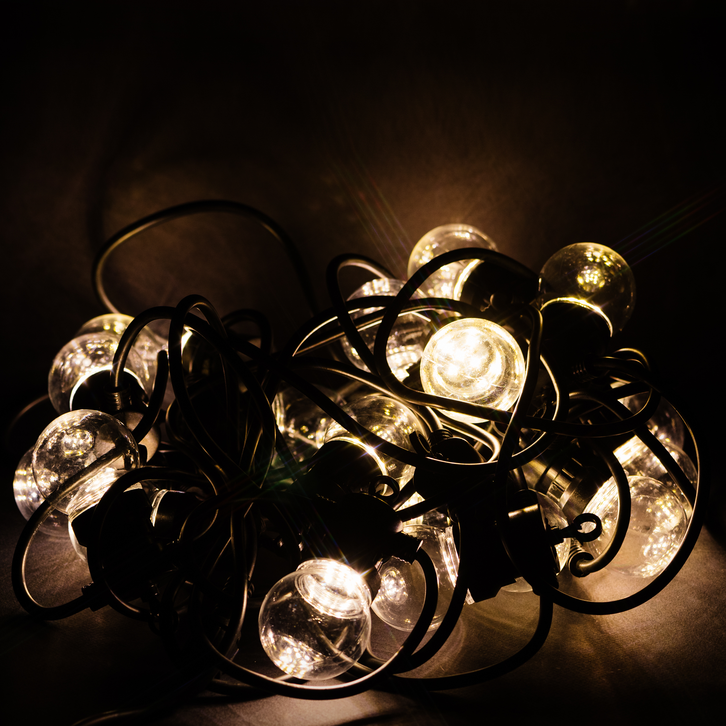 Изображение товара Гирлянда внешняя нить SH LIGHTS 100 LED желтый 9,5 м