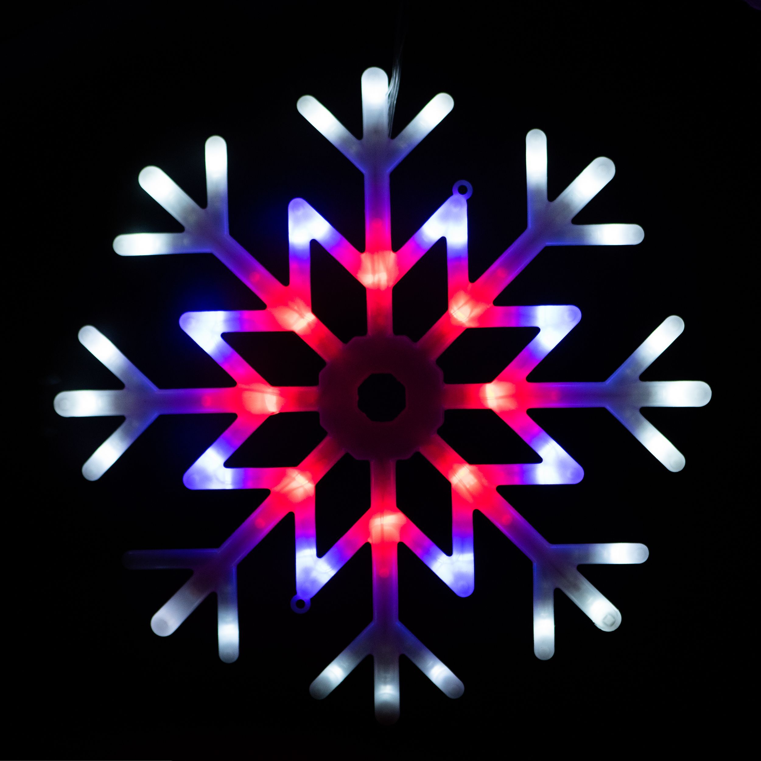 Изображение товара Световая фигура снежинка SH Lights RGB 39 см