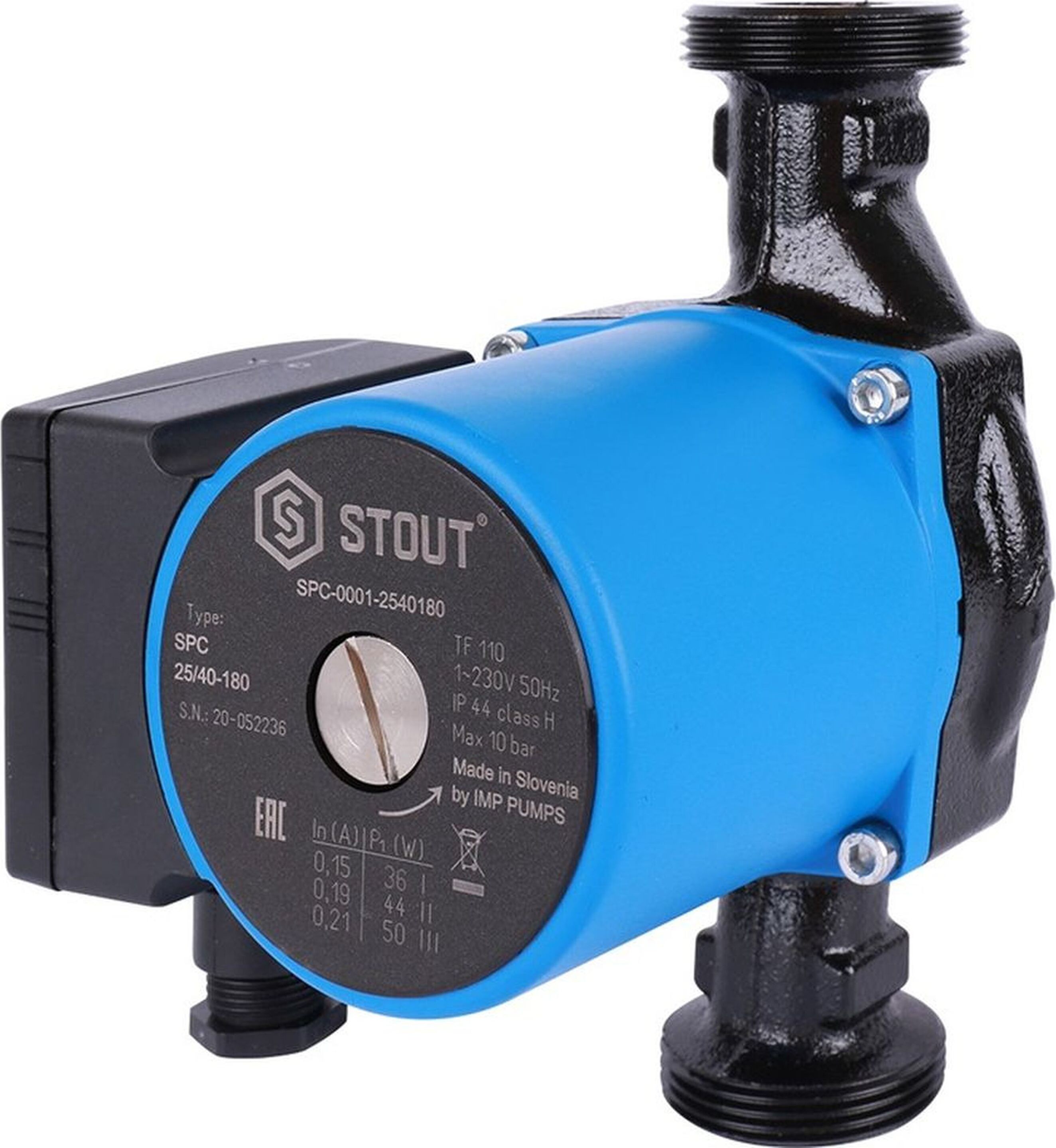 Изображение товара Циркуляционный насос STOUT SPC-0001-2540180