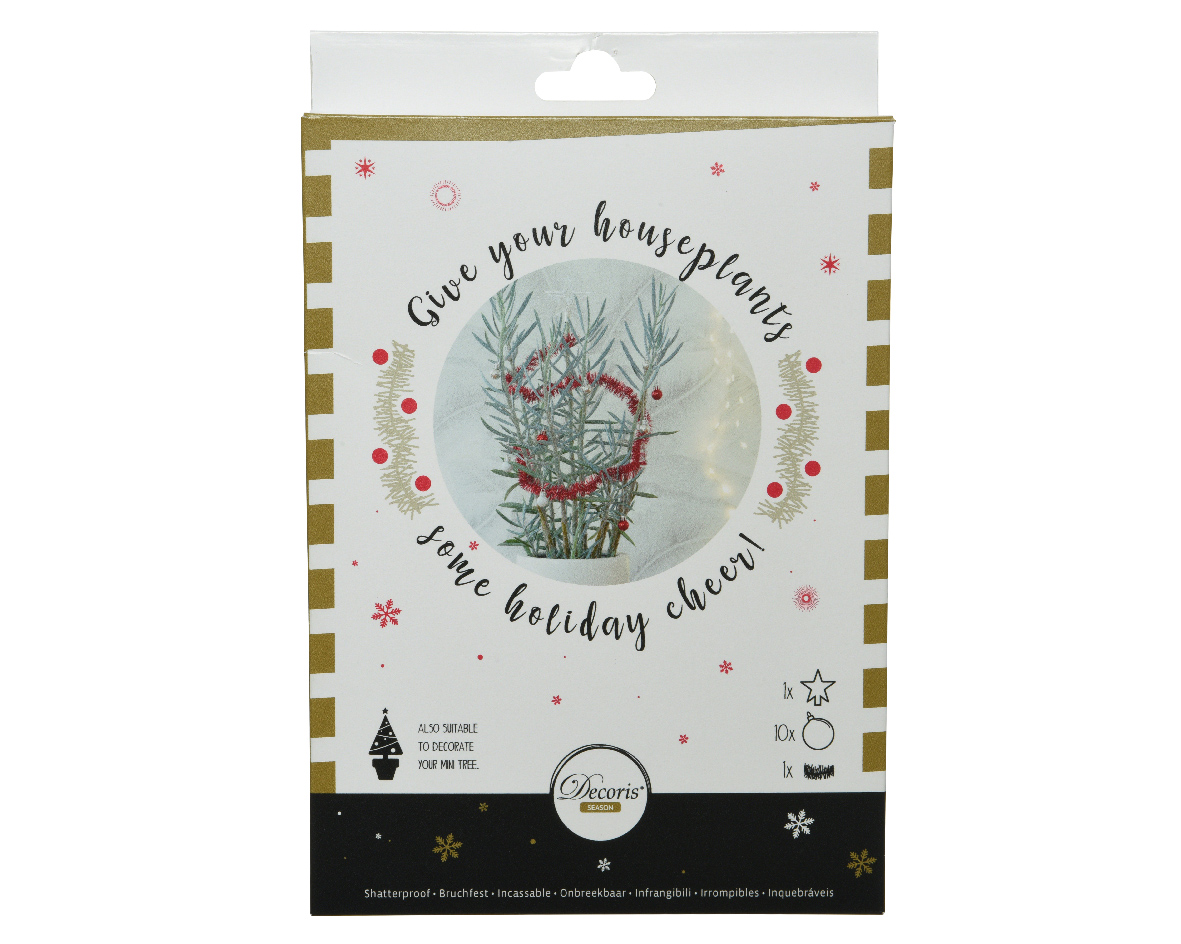 Изображение товара Набор для украшения 16,5х24,5 см в ассортименте 521685