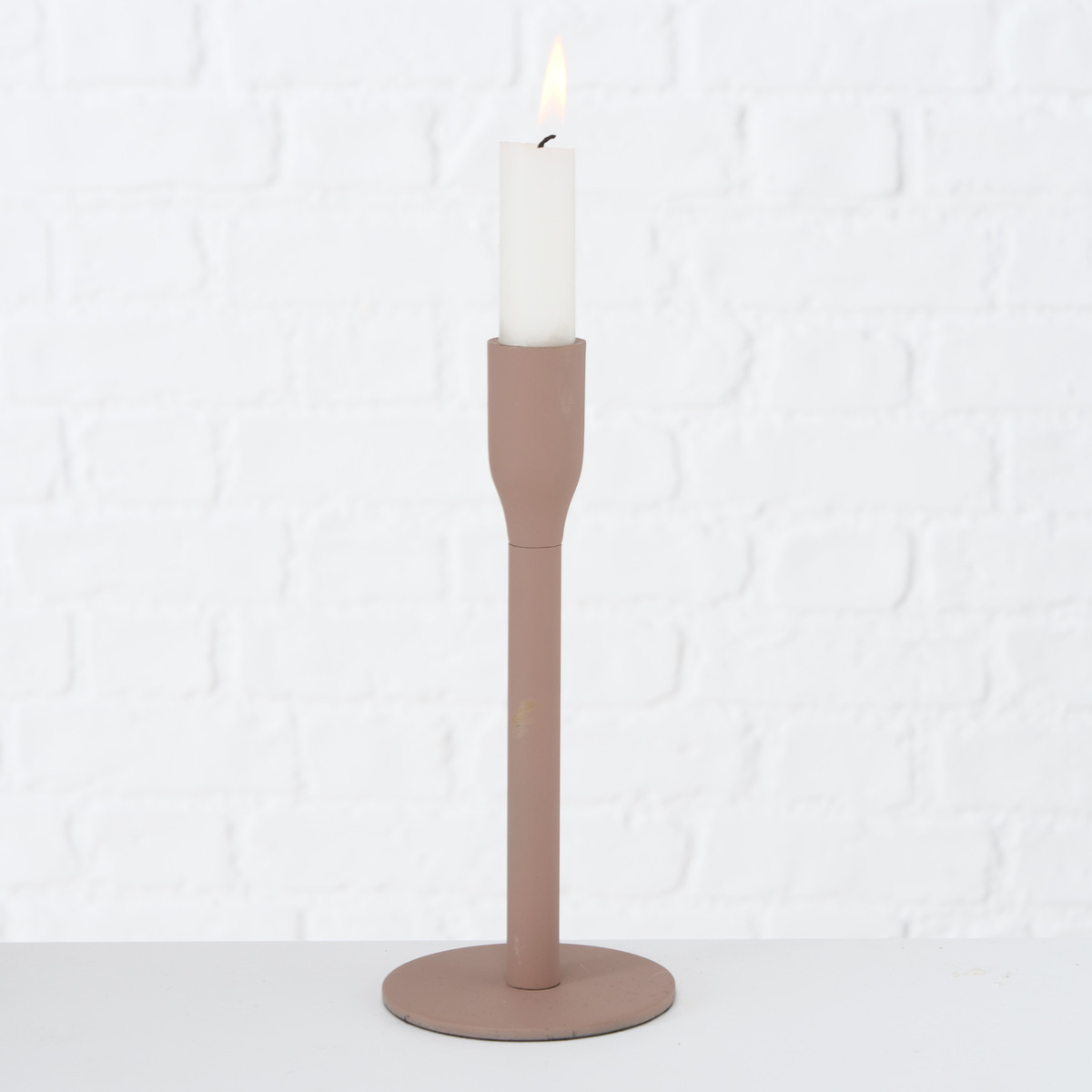 Изображение товара Подсвечник алюминивый Masdour 20 см стильный декор для интерьера