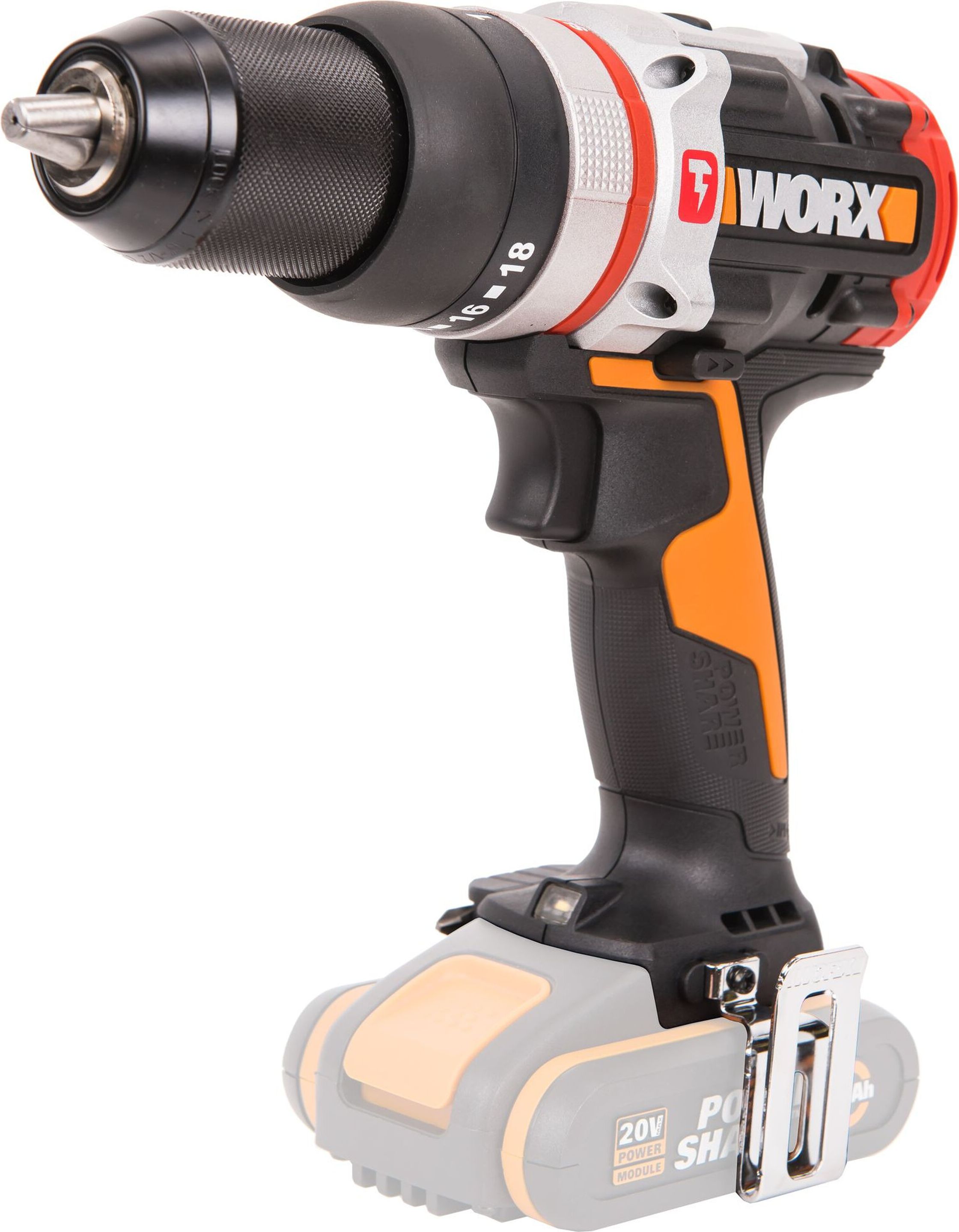Изображение товара Дрель-шуруповерт WORX WX354.9 20В без АКБ и ЗУ