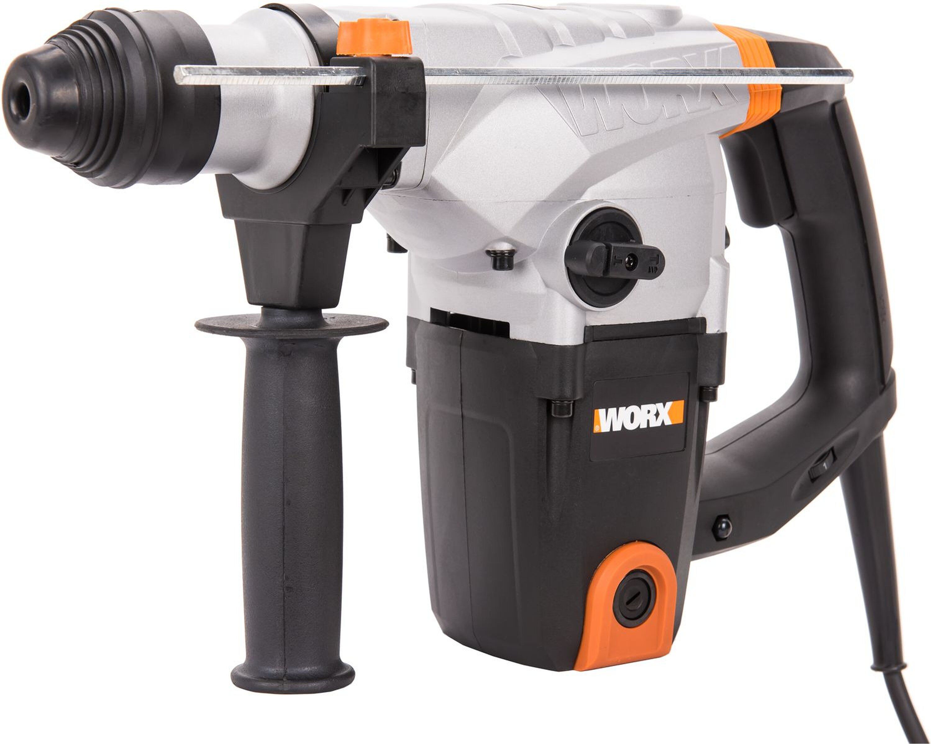 Изображение товара Перфоратор WORX WX333 1250 Вт с удельной мощностью и режимом ударного сверления