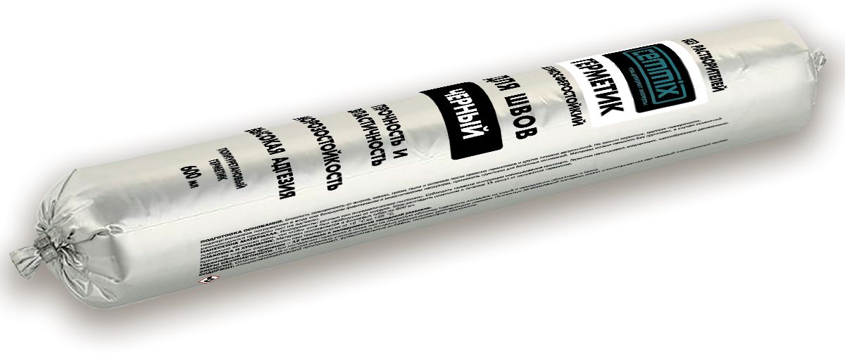Изображение товара Герметик полиуретановый специальный Cemmix черный 600 мл