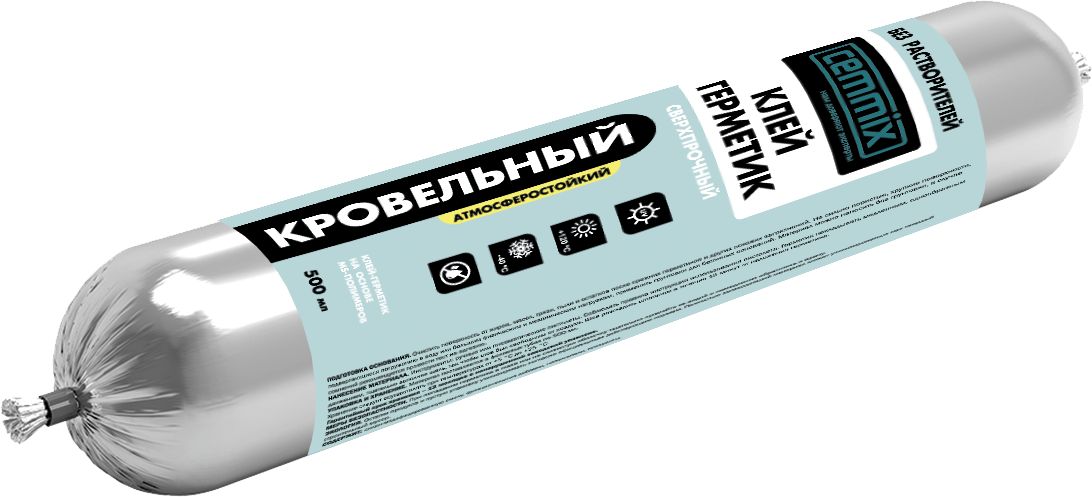 Изображение товара Герметик Cemmix бесцветный 500 мл для кровли и герметизации