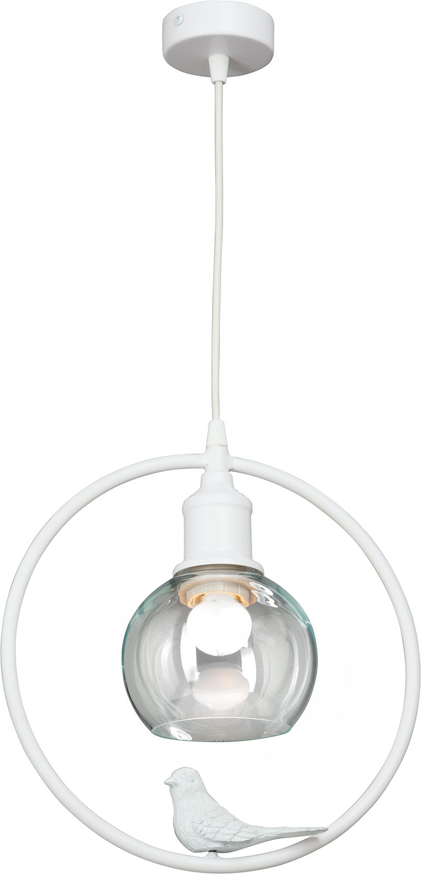 Изображение товара Подвесной светильник Vitaluce V1797-0/1S белый 1ХE27 60Вт для модерна