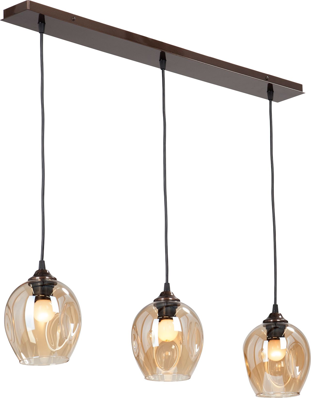 Изображение товара Подвесная люстра Vitaluce V4922-7/3S бронзовая 3ХE27Х40Вт