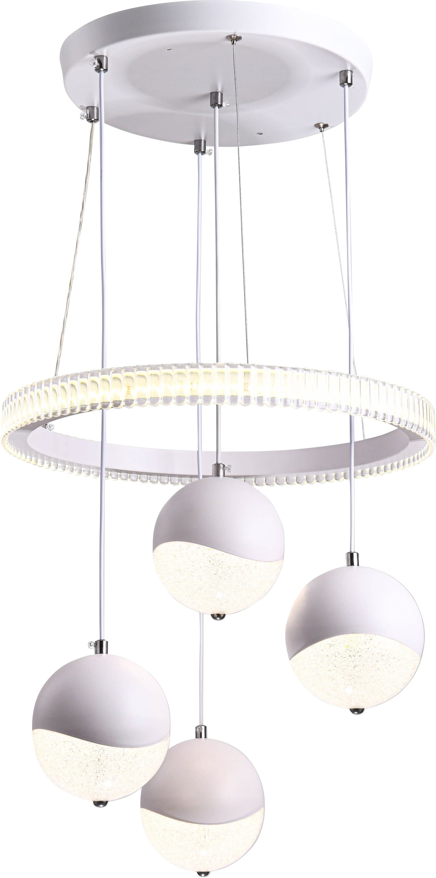 Изображение товара Современная потолочная люстра Leek GAMMA 5xLED для гостиной и спальни