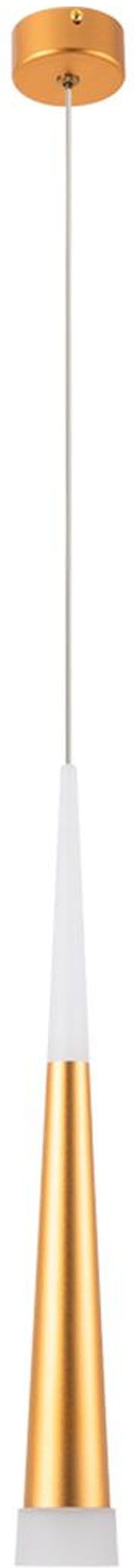Изображение товара Подвесной светильник ARTE Lamp A6010SP-1SG стиль модерн, конус, 7 Вт LED