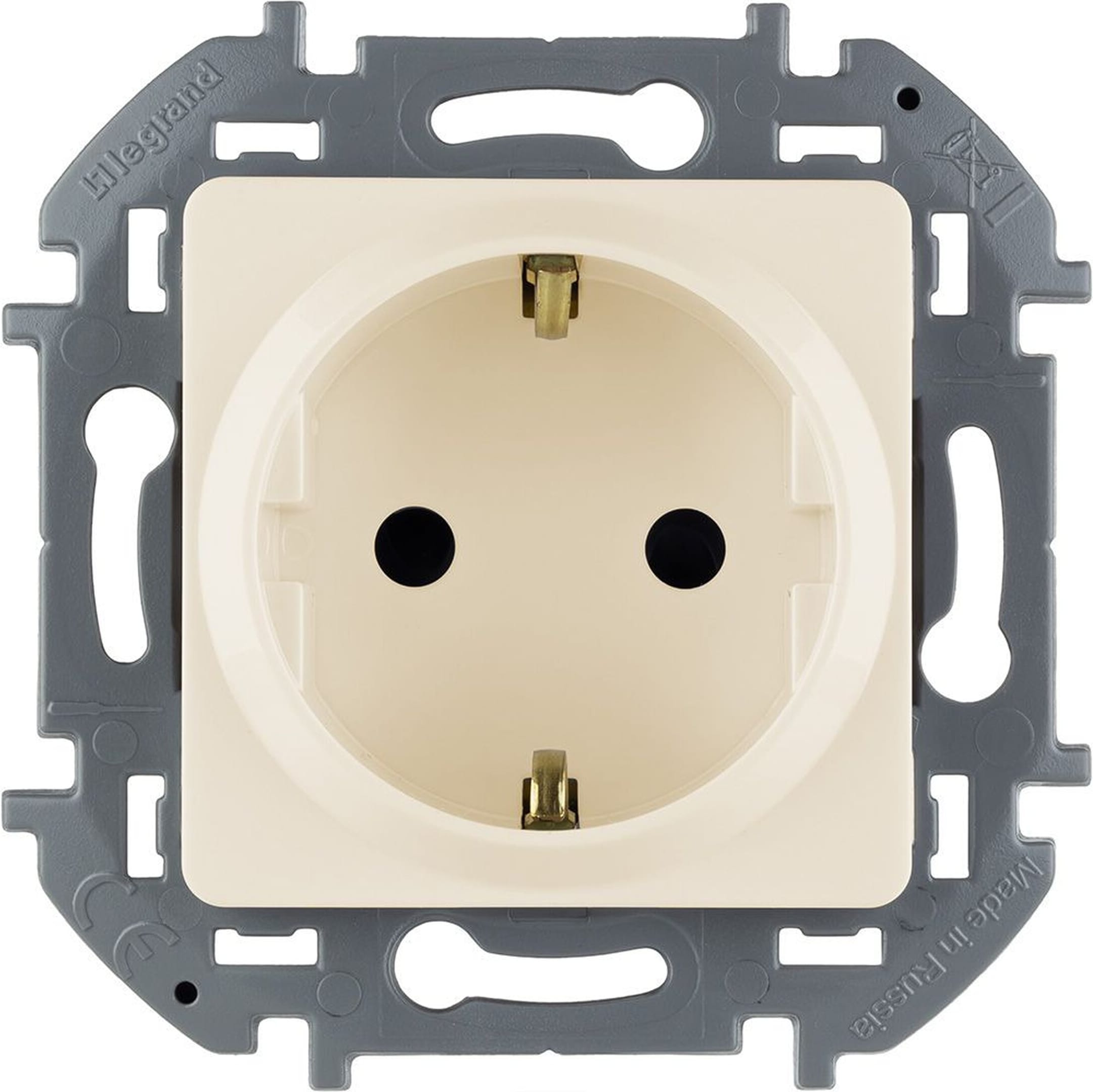 Изображение товара Розетка электрическая Legrand Inspiria 673731 слоновая кость