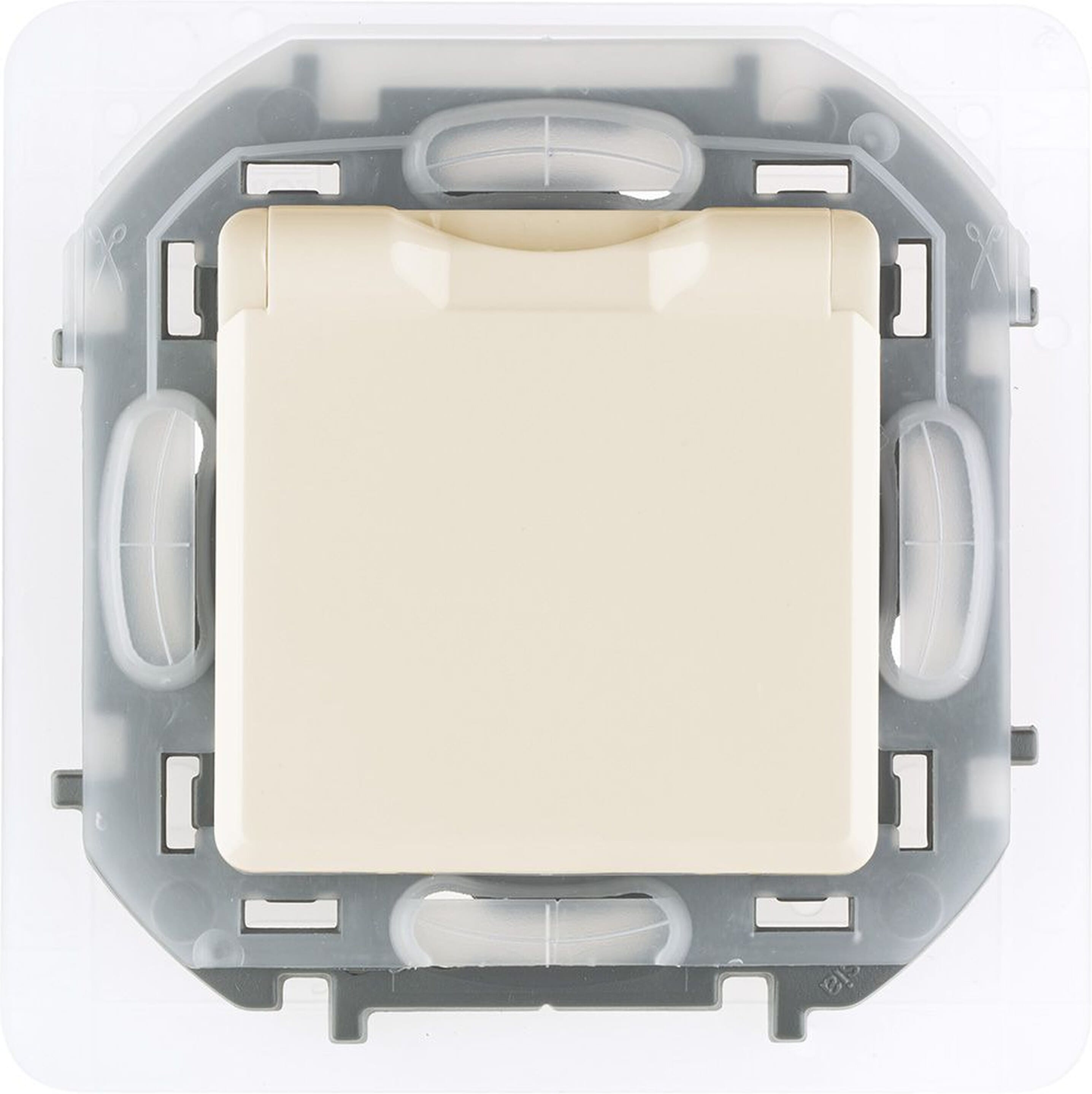 Изображение товара Розетка электрическая Legrand Inspiria 673741 слоновая кость