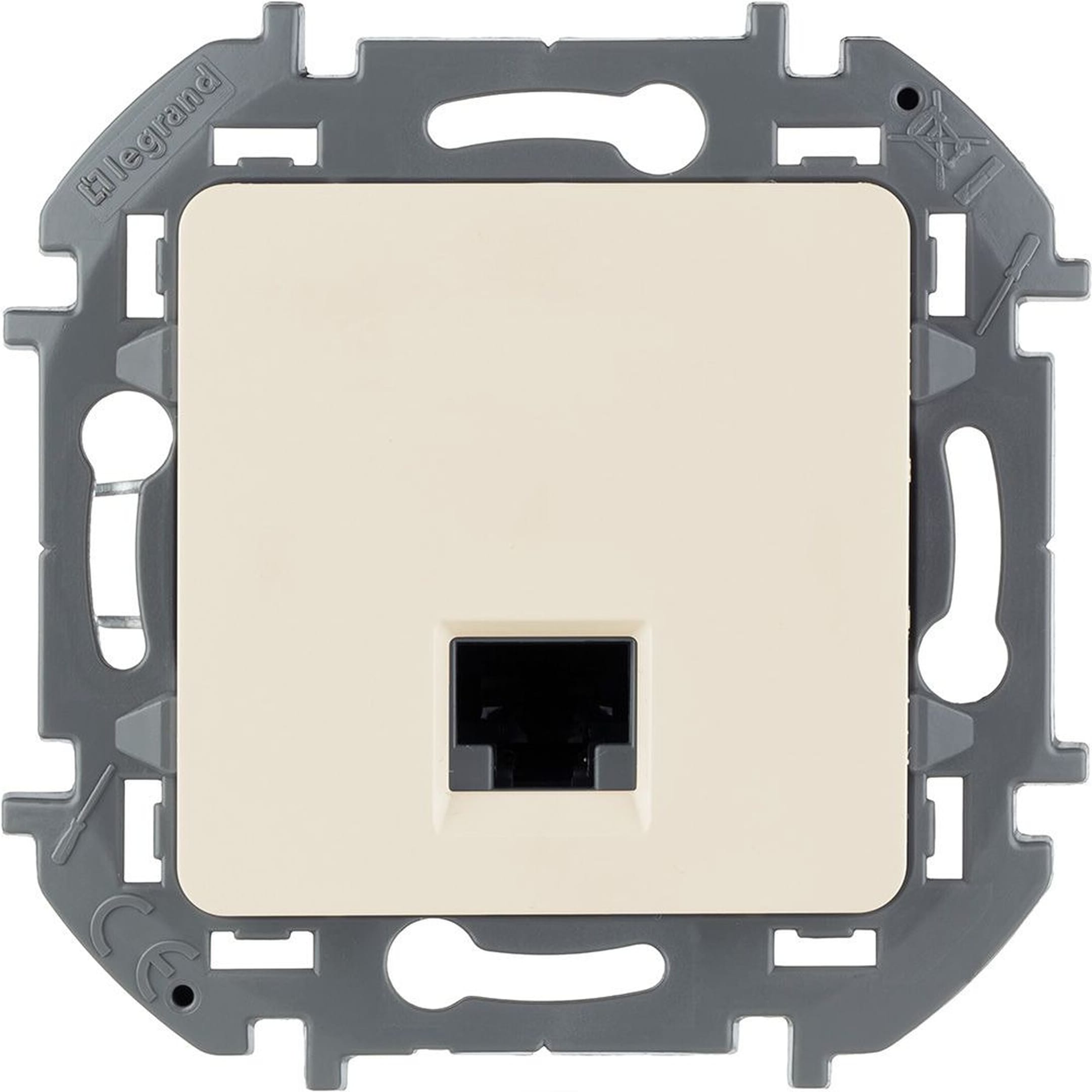Изображение товара Розетка RJ-45 1 пост Legrand Inspiria слоновая кость