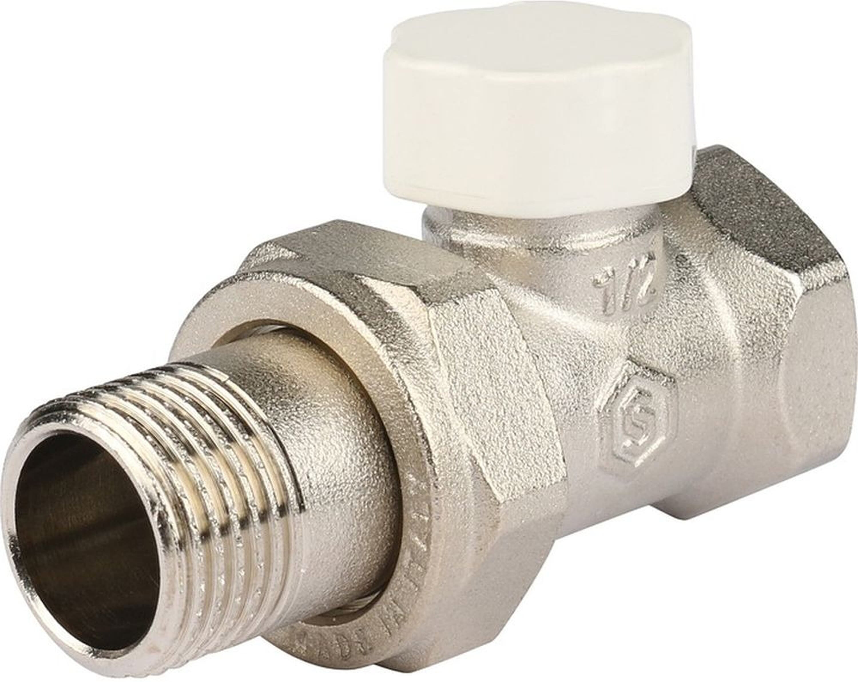 Изображение товара Клапан для радиатора латунь прямой 1/2" STOUT SVL