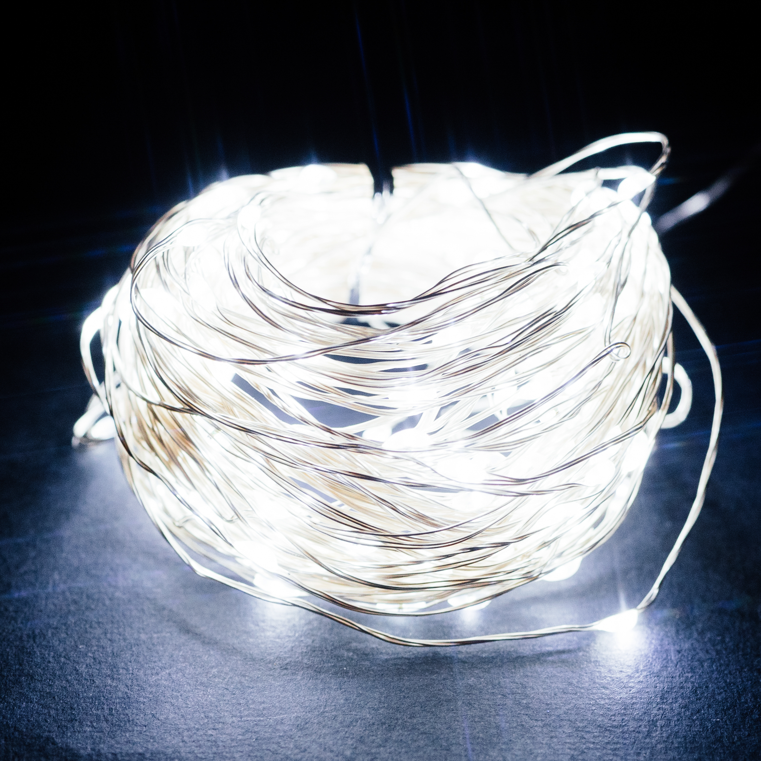 Изображение товара Гирлянда внутренняя нить роса Neon-Night 200 LED белый 20м