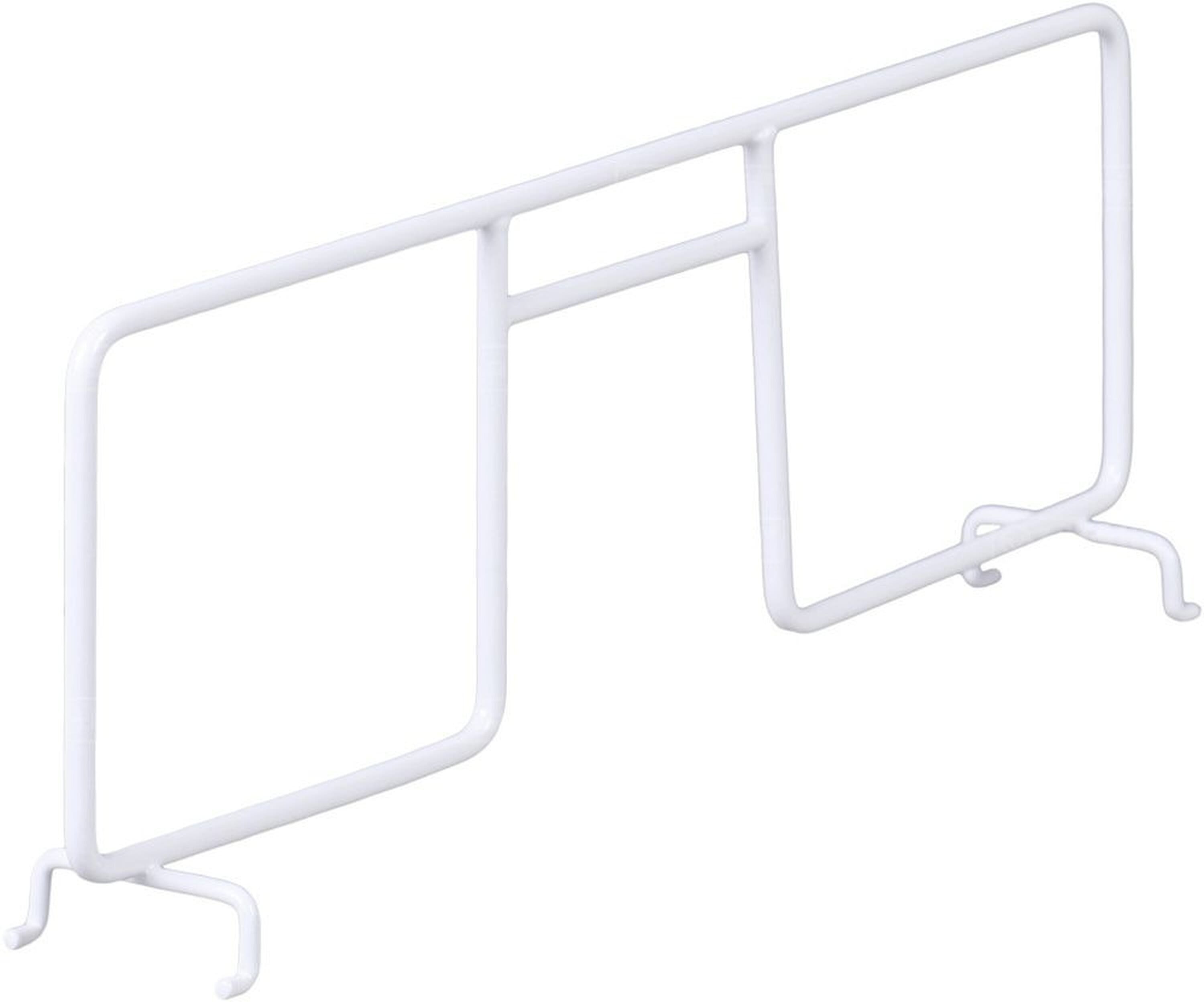 Изображение товара Разделитель для полки Larvij L9713-300WH 331x24x123,5 см белый