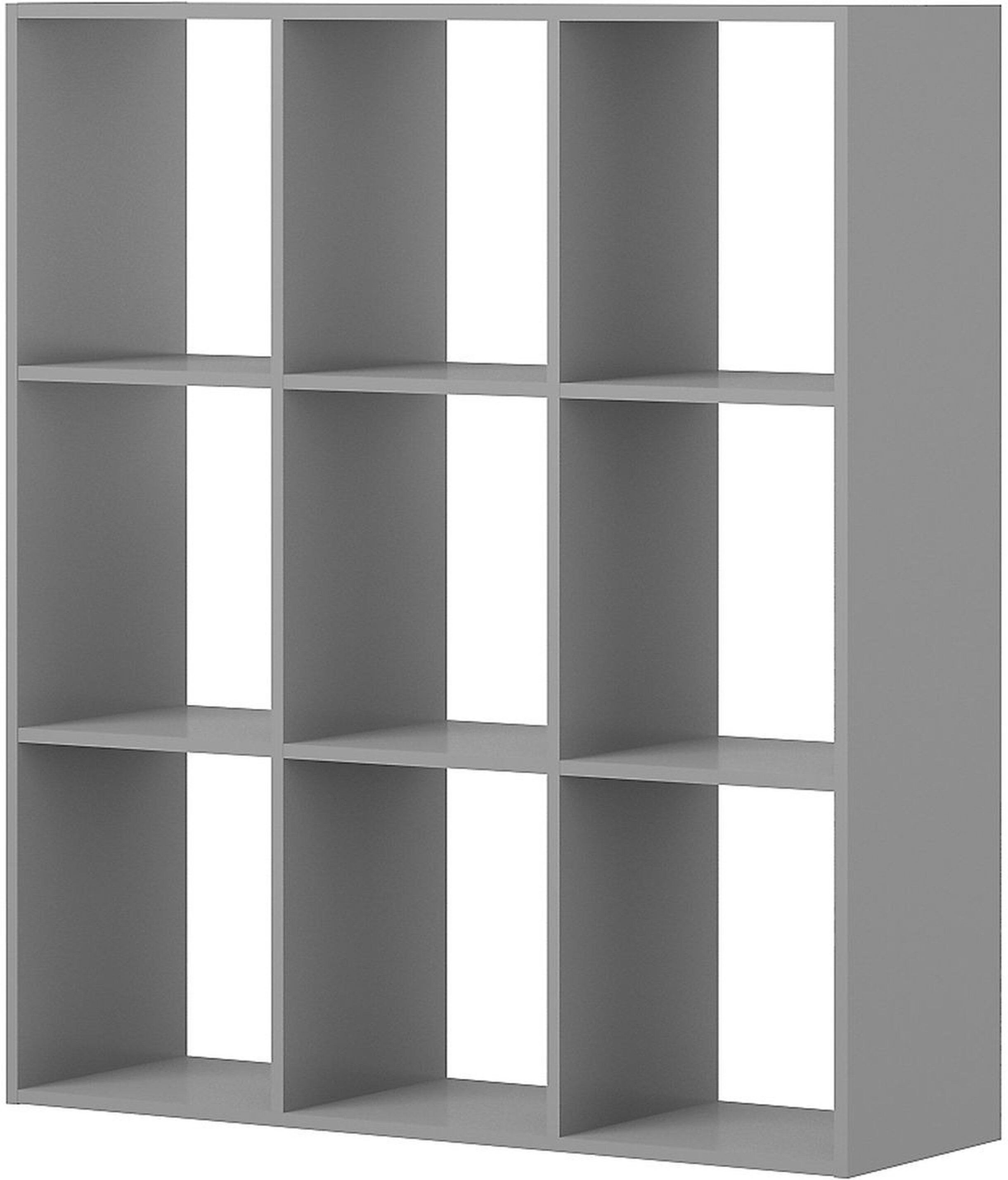 Изображение товара Стеллаж универсальный ФЕЛИКС ЛДСП 124x108x34 см серый