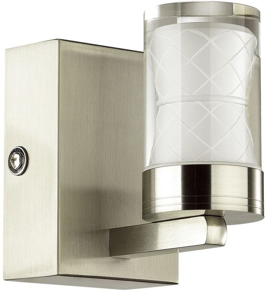 Изображение товара Светильник Lumion Wagner для ванной 5Вт LED, никель