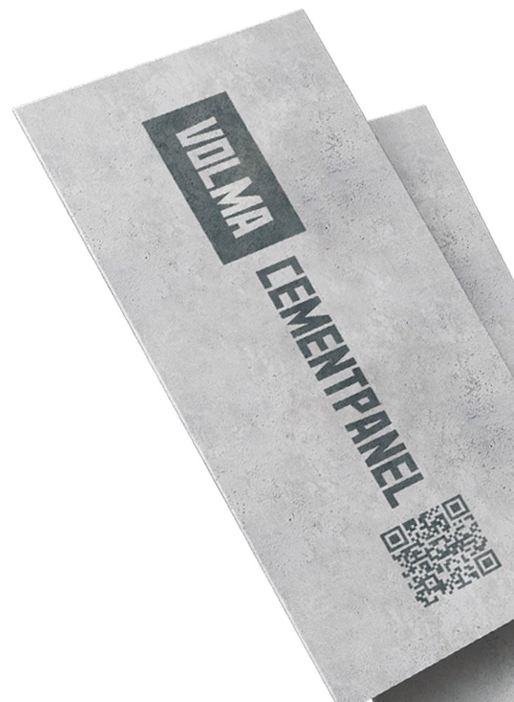 Изображение товара Цементно-перлитовая огнестойкая влагостойкая панель Волма 2400x1200x12 мм