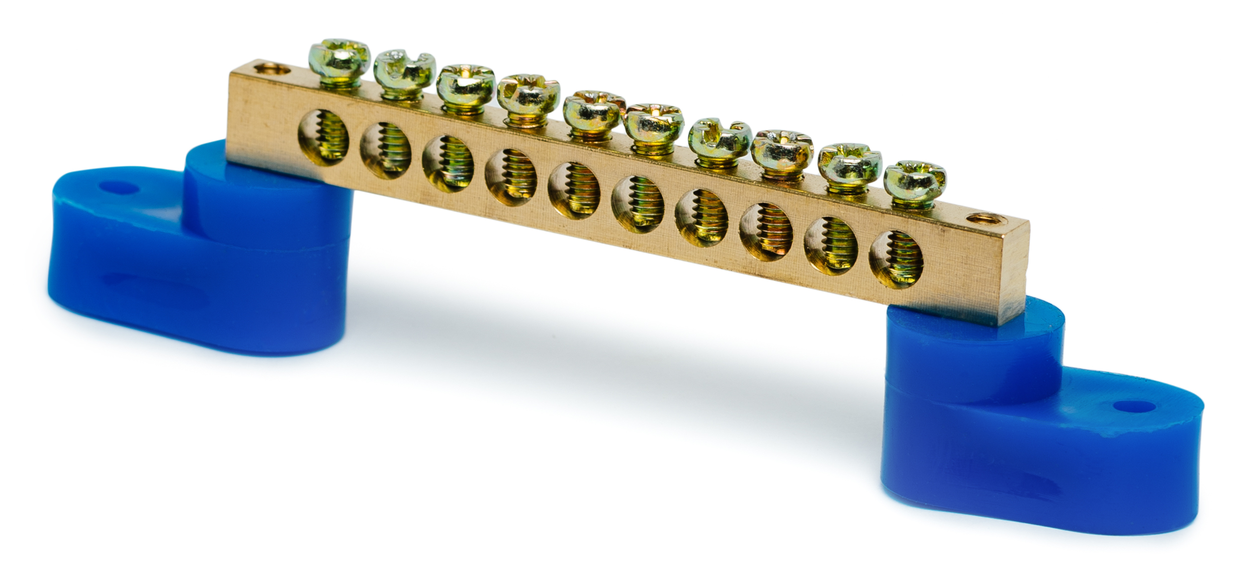 Изображение товара Шина нулевая REXANT на 2-ух угловых изоляторах 1 0 гР-П 6X9