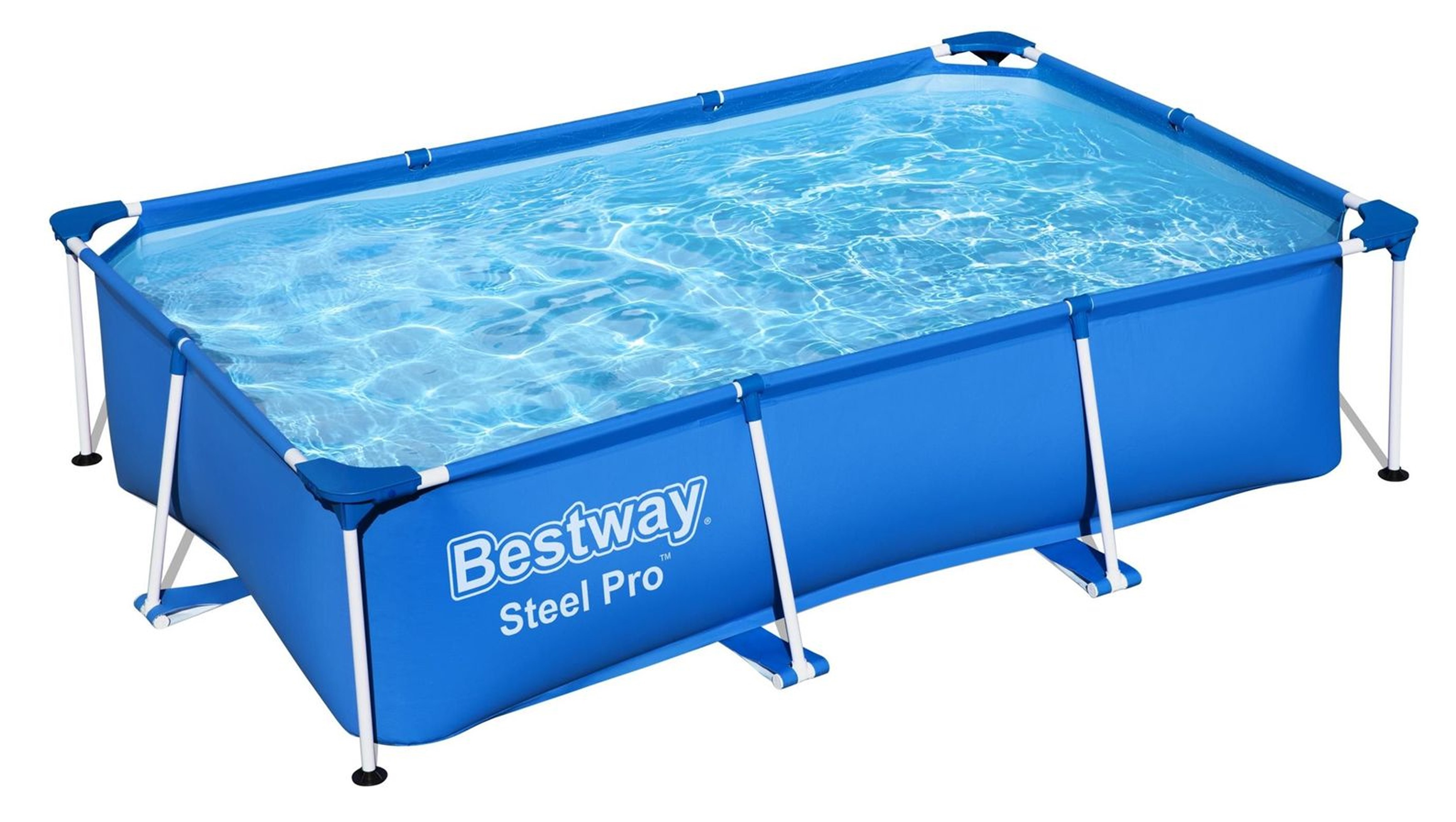 Изображение товара Каркасный прямоугольный бассейн BESTWAY 259х170х61 см для улицы