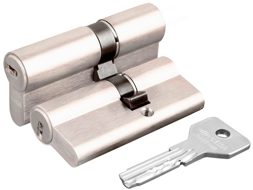 Изображение товара Цилиндр дверной Cisa ASIX OE300-13.12 70 мм/35+35 никель