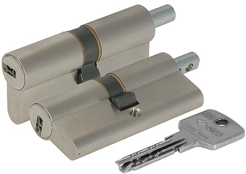 Изображение товара Цилиндр под вертушку Cisa Astral 80 мм/40+40 никель