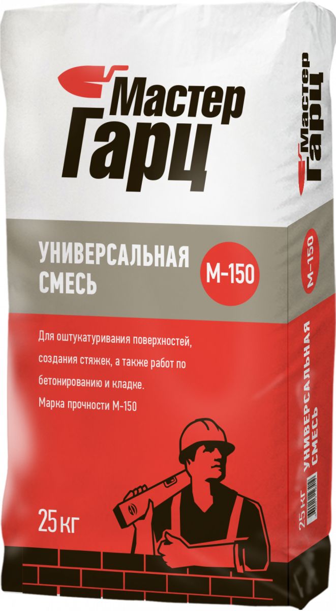 Изображение товара Пескобетон Мастер Гарц Кремин UC15 М-150, 25 кг