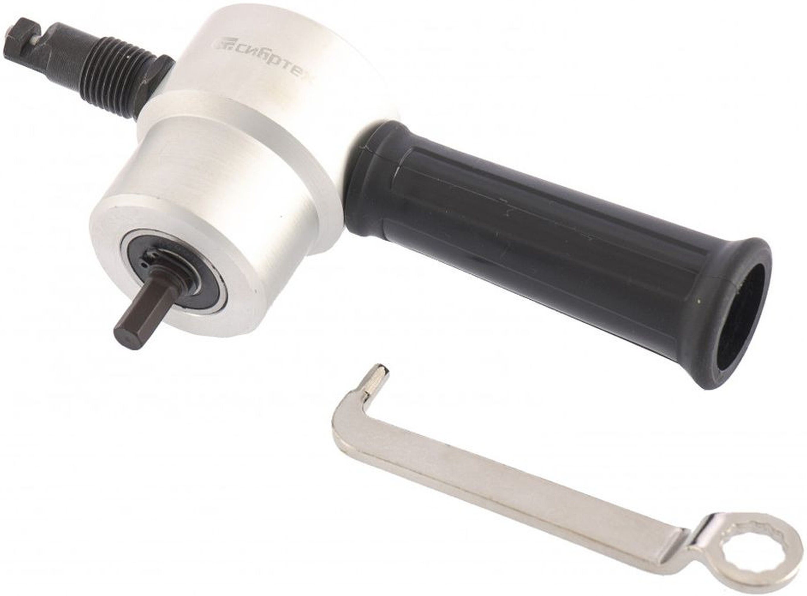 Изображение товара Насадка на дрель Сибртех 78301 для резки листового металла универсальный инструмент