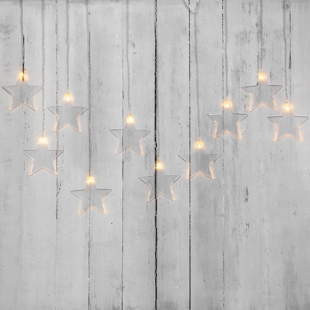 Изображение товара Гирлянда внутренняя Звезды Neon-Night 10 LED белый 1,5 м