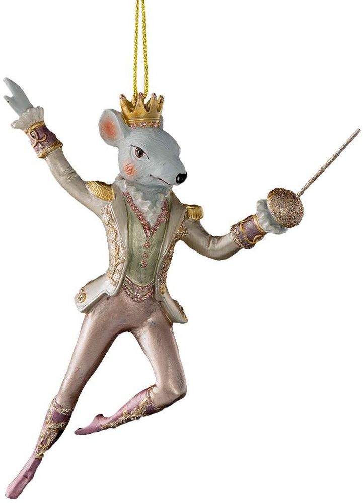 Изображение товара Украшение ErichKrause Decor Мышиный король пастель 13 см для елки и интерьера