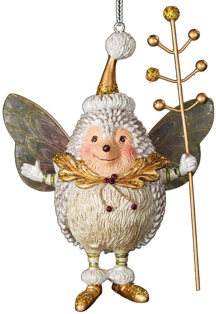 Изображение товара Украшение ErichKrause Decor Фея-ежик 11 см для новогодней елки