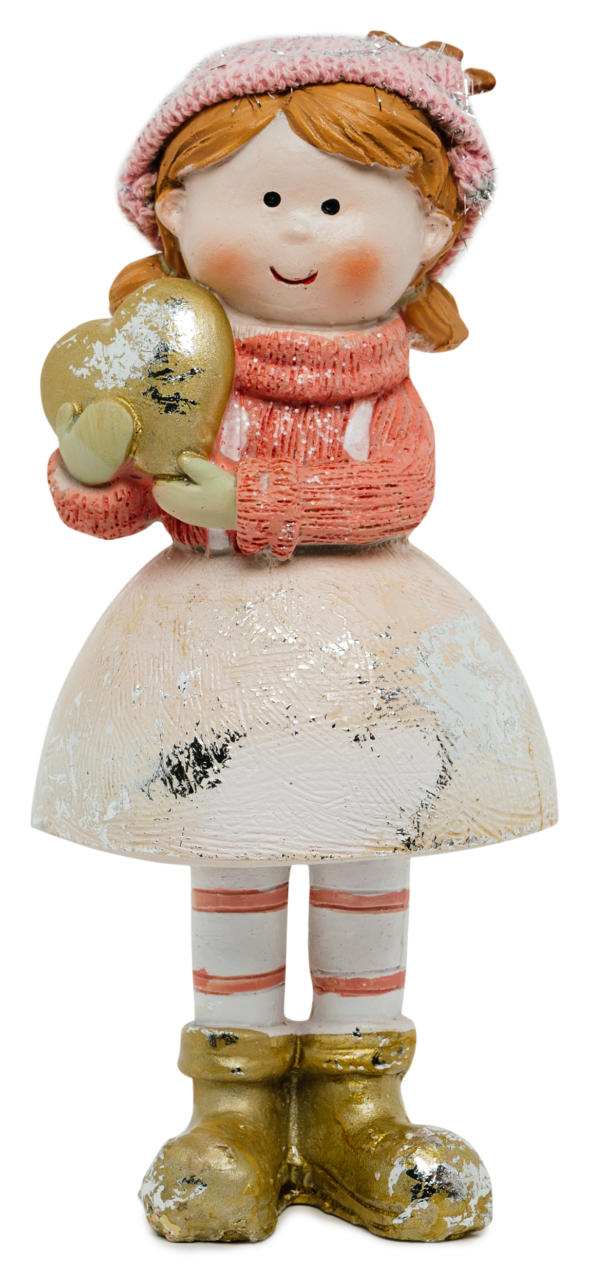 Изображение товара Декоративная фигура мальчик или девочка из полистоуна 9х7,5х19,5 см