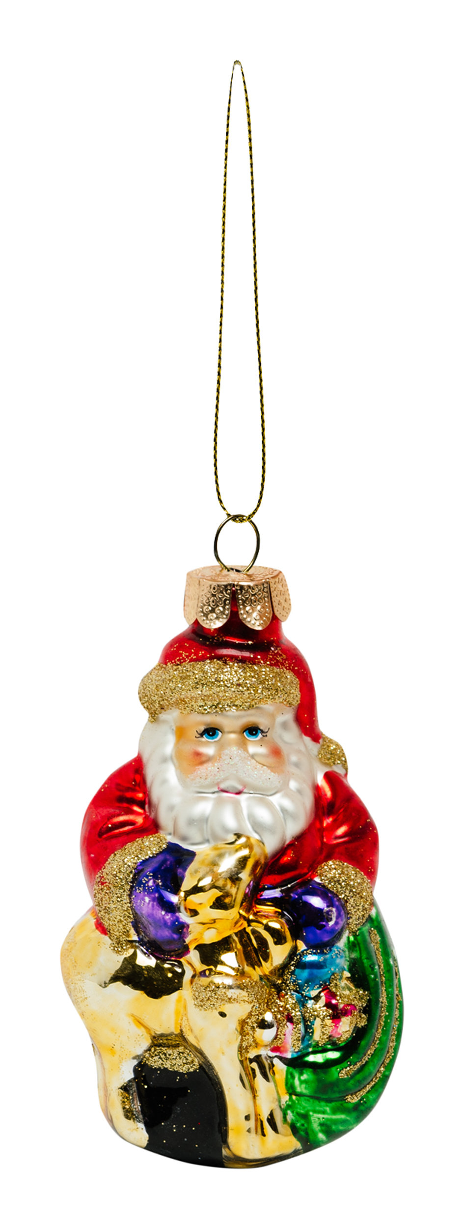 Изображение товара Сувенир новогодний стекло 9-11 см для украшения интерьера