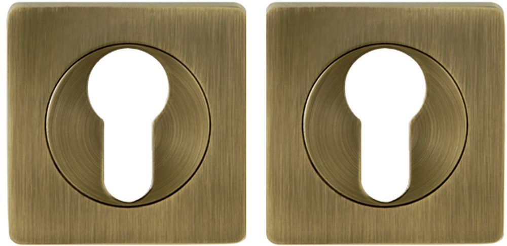 Изображение товара Накладка на цилиндр AJAX ET JK ABG-6 зелёная бронза