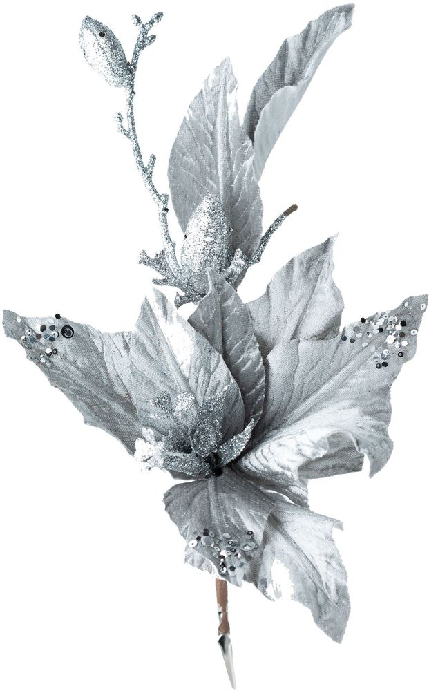 Изображение товара Ёлочная игрушка цветок пастель 26x26x36 см