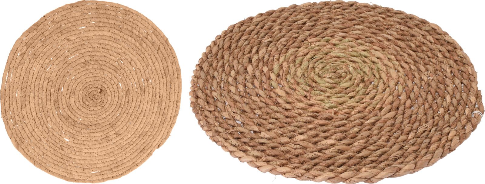 Изображение товара Салфетка плетеная ротанг бежевый 40 см