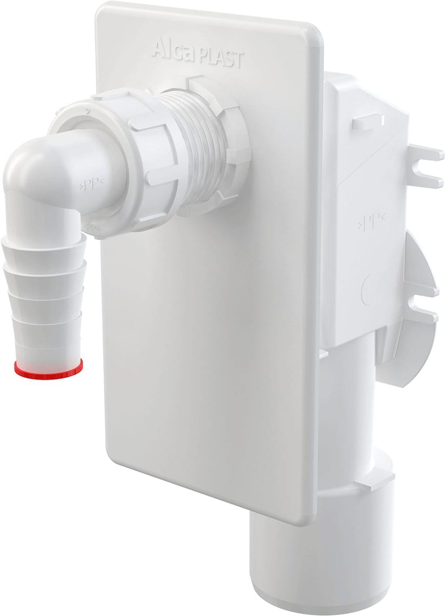 Изображение товара Сифон для стиральной машины AlcaPLAST APS4 40 мм 50 мм белый слив трубный