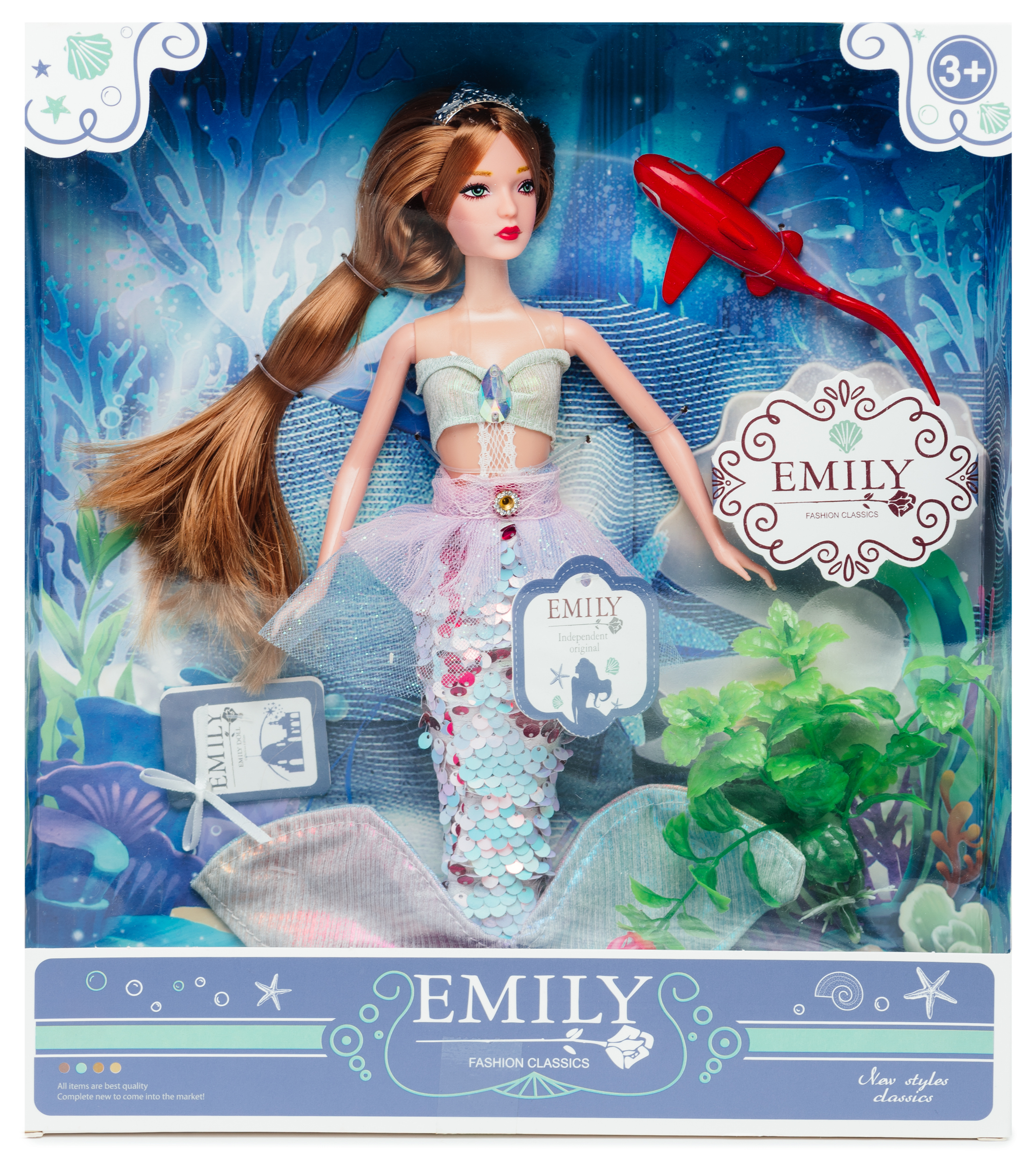 Изображение товара Кукла эмили фея 28, 5х36 - красивый подарок для детей и коллекционеров